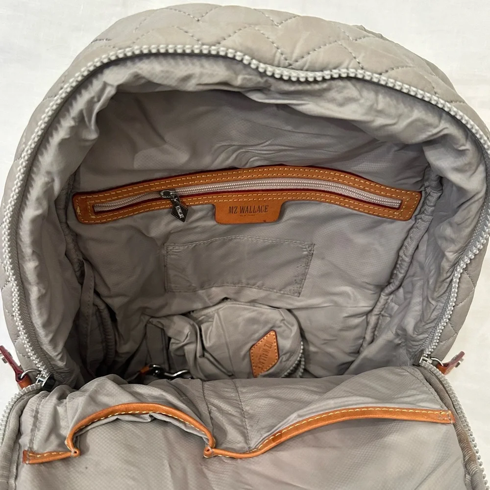 RARE MZ Wallace Mini Metro Gray Backpack
